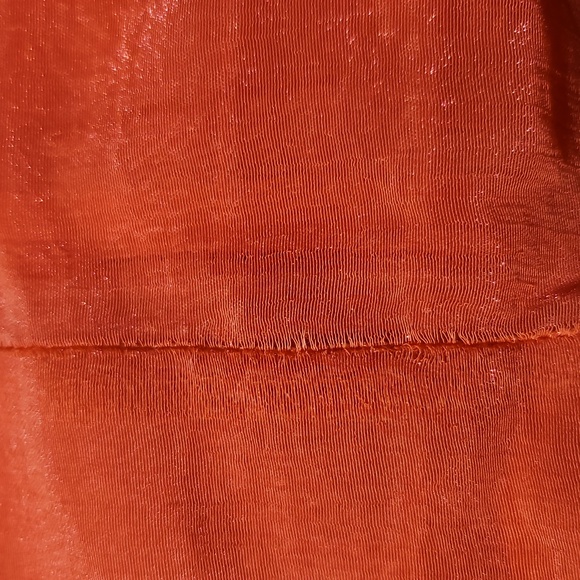 Dawn Joy peach sheer dress with embroidered accent - Picture 8 of 8